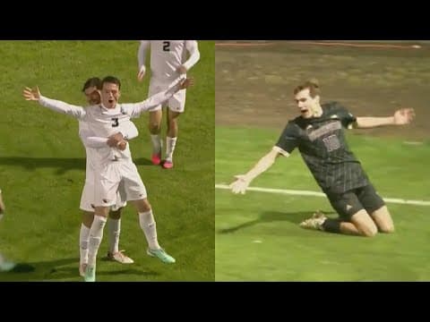 Washington-Oregon State 5-goal thriller ends in 2OT in NCAA men's soccer tournament
