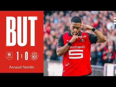 J24 | Arnaud Nordin, une tête qui vaut trois points ! Premier but en Rouge & Noir