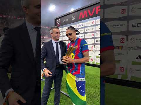 Most Valuable Player. #fcbarcelona #shorts #shortvideo #raphinha