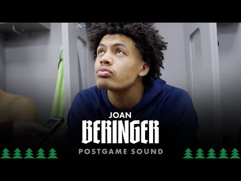 "If I Just Want To Play Hard, The Game Opens Up." | Joan Beringer Postgame Sound | 01.28.26