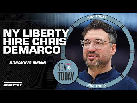 BREAKING 🚨 New York Liberty hire Chris DeMarco as head coach - Shams | NBA Today