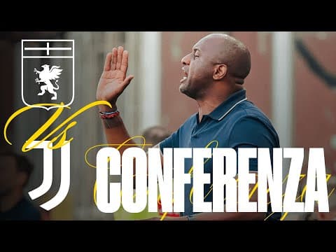 CONFERENZA STAMPA | GENOA - JUVENTUS | SERIE A ENILIVE 25/26