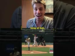 Savannah Banana Jackson Olson on facing future 2x MLB All-Star in college 👀🔥 #shorts