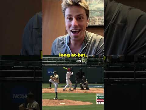 Savannah Banana Jackson Olson on facing future 2x MLB All-Star in college 👀🔥 #shorts