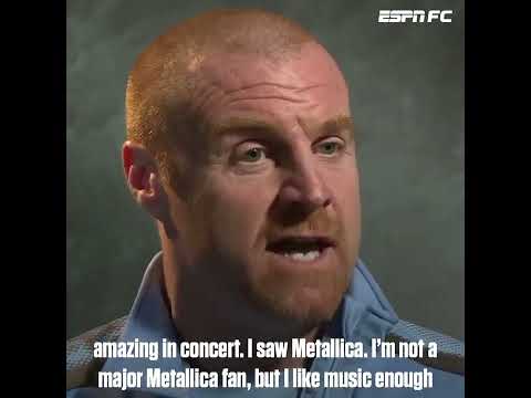 When Sean Dyche shared his eclectic music taste