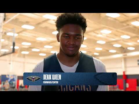 Derik Queen on recent play, All-Star Weekend | Pelicans Practice 1/29/26