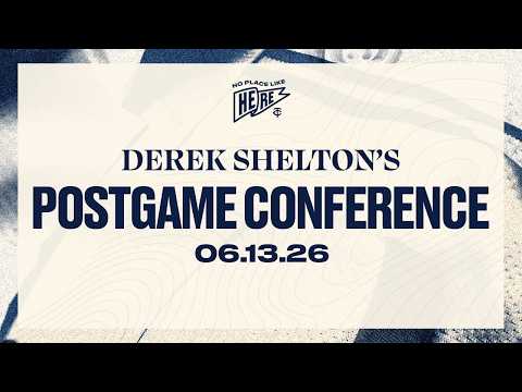 Derek Shelton - Postgame Interview 6/13/2026