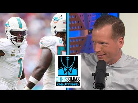 Miami Dolphins exploited Bills' 'lack of intensity' in rout | Chris Simms Unbuttoned | NFL on NBC
