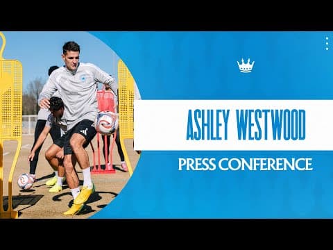 Ready for 2026 | Ashley Westwood Press Conference