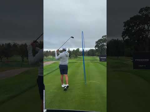 World No. 1 taking some swings in wine country.