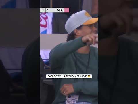 Cade Cowell back in San Jose 🥹 #sanjoseearthquakes #mls #futbol #chivas #cadecowell