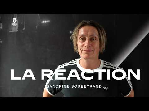 La réaction de Sandrine Soubeyrand après la finale de Playoffs