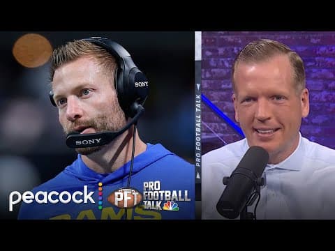 Sean McVay hints that he's spoken with Matt LaFleur ahead of Bears game
