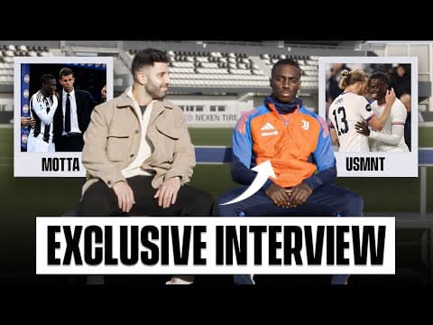 EXCLUSIVE: Tim Weah on the new Juventus, Thiago Motta & 'special' USMNT | CBS Sports