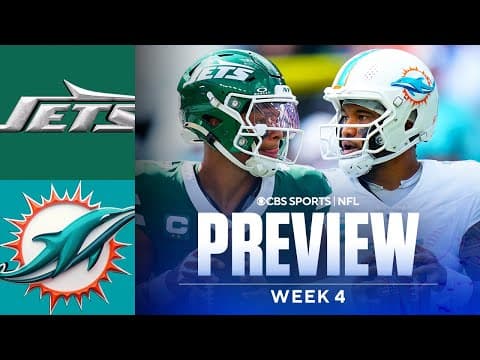 Jets vs Dolphins Monday Night Football Preview: Predictions and Best Bets | NFL Week 4