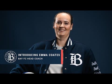 Introducing Bay FC's New Head Coach, Emma Coates