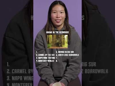 Kaitlyn Chen ranks Bay Area destinations