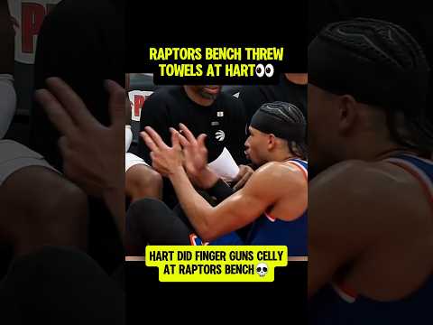 Raptors SHUT DOWN Harts celly😭