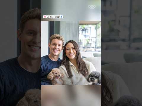 🐶🍫 🌹 ⛸️Happy Valentine's Day from Madison Chock and Evan Bates.