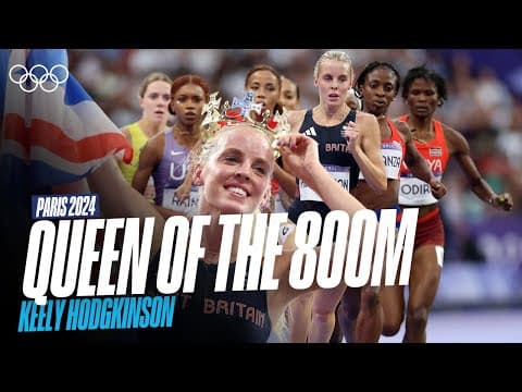 🏆 Finally Gold! A Night To Remember! 🎆🇬🇧 Women's 800m Final | Paris Replays