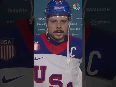 "There are no weak teams", Team USA captain Auston Matthews shows his respect for their competitors.