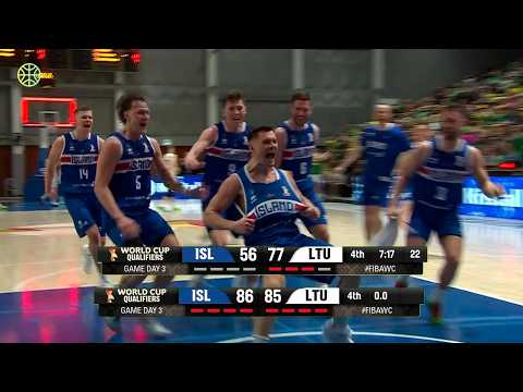 Iceland’s RIDICULOUS 21-Point 4th Quarter Comeback | FIBA Basketball