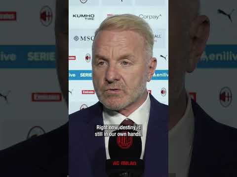 Igli Tare’s post-match thoughts 🎙️ | #MilanAtalanta | #shorts