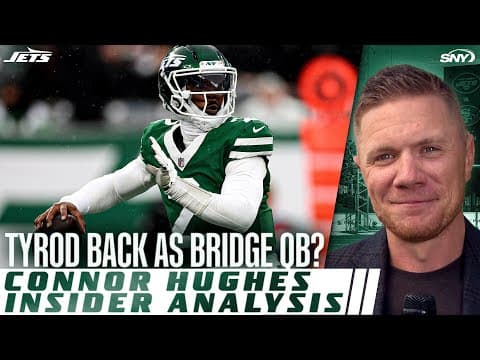 Could Tyrod Taylor serve as a veteran bridge if the Jets select a QB in the NFL Draft?