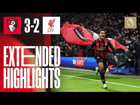 A GAME FOR THE AGES with 94th minute WINNER | AFC Bournemouth 3-2 Liverpool