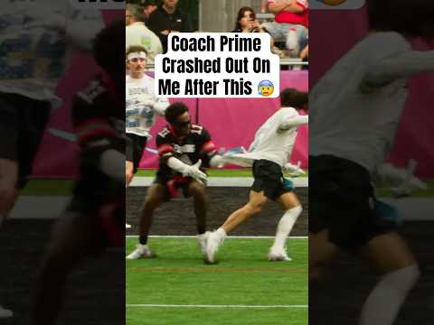 Coach Prime Crashed Out On Me After This.. 😰