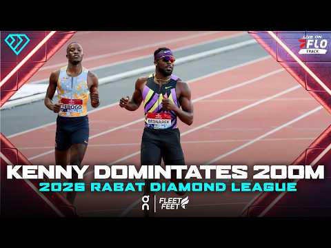 Kung Fu Kenny SMOKES 200m In Rabat | Rabat Diamond League 2026