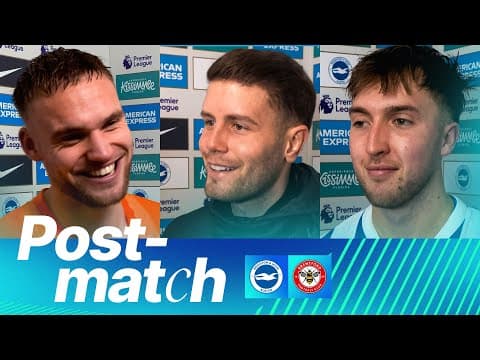 POST-MATCH | Hurzeler, Verbruggen And Hinshelwood | Brighton v Brentford