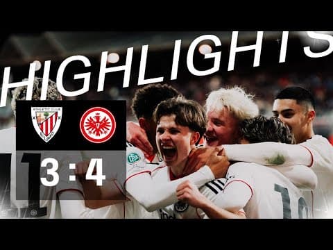 Playoff penalty drama | Athletic Club Bilbao U19 - Eintracht Frankfurt U19 | Highlights Youth League
