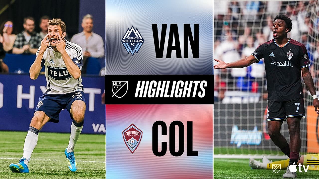 Vancouver Whitecaps FC vs. Colorado Rapids | Full Match Highlights | Brian White BRACE!