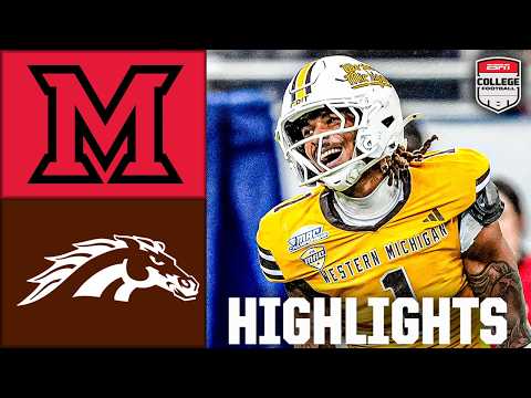 MAC Championship: Miami (OH) RedHawks vs. Western Michigan Broncos | Full Game Highlights | ESPN CFB