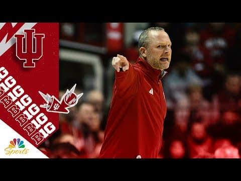 Darian DeVries has Indiana men’s basketball looking better for 2025-26 | Big Ten on NBC Sports