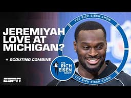 Jeremiyah Love ALMOST went to this BIG TEN school... 😳 | The Rich Eisen Show