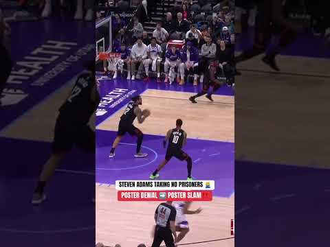 This sequence explains Steven Adams perfectly 👀