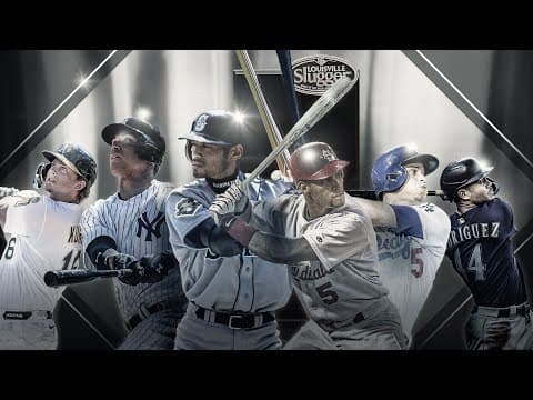 Ichiro, Pujols, Trout, Judge, Kurtz and the rookies who've won Silver Sluggers in the last 25 years!