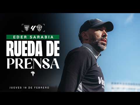 Eder Sarabia habla sobre el #AhtleticElche correspondiente a la jornada 25 de de #LaLigaEASports