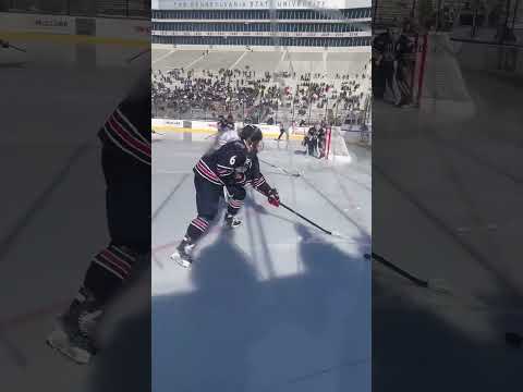 Outdoor hockey ASMR 🔉 #shorts