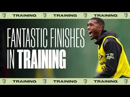 Rayan, Kroupi and Christie star with some special strikes at the Performance Centre | Training