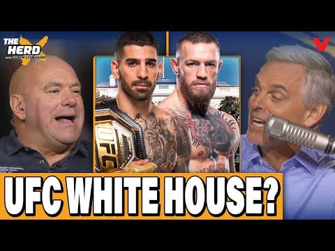 Dana White tells Colin Cowherd about UFC’s White House card + Canelo vs. Crawford | THE HERD