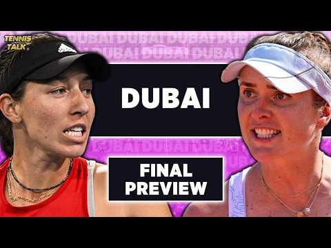 Pegula vs Svitolina | WTA Dubai 2026 Final | Tennis Talk Preview