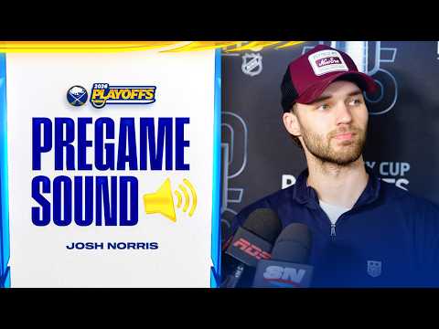 "You Want To Bring Your Best" | Josh Norris Ahead Of Buffalo Sabres Game 6 Vs Montreal Canadiens