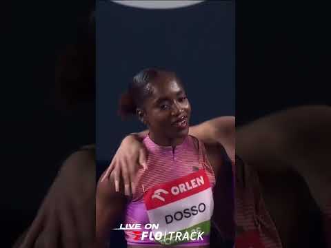 ZAYNAB DOSSO JOINS THE SUB-7 CLUB IN THE 60M!