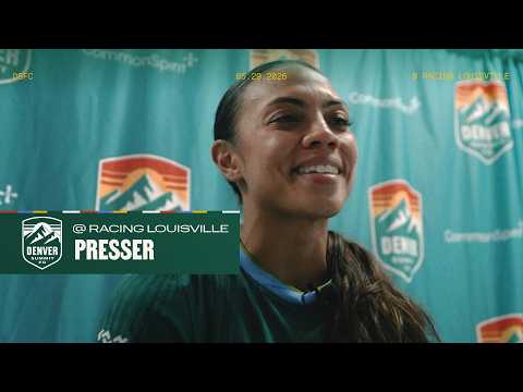 PRESSER with Coach Nick Cushing, Ally Brazier, Abby Smith | DSFC @ Racing Louisville  (1-0)