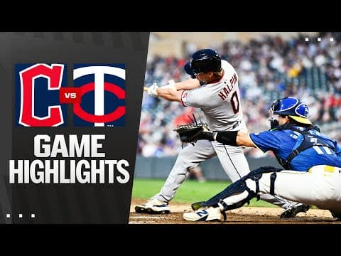 Guardians vs. Twins Game 2 Highlights (9/20/25) | MLB Highlights
