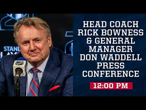 Rick Bowness Introductory Press Conference