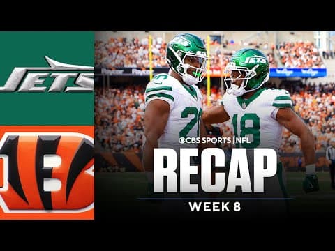 Jets get their FIRST WIN of the season as Breece Hall throws a late TD vs Bengals